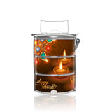 BDARI Tiffin Carrier - Festival Of Light (Nationwide Delivery)