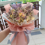 Avalanche Pink Roses Bouquet