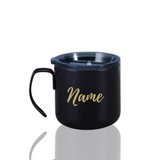 Personalised Insulated Mug Black
