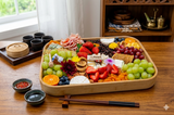Glenmarie Cheese Lovers Charcuterie Grazing Platter (with Solid Wooden Tray)
