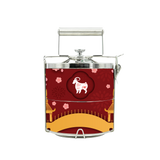 BDARI Tiffin Carrier - Zodiac Garden - Goat (Nationwide Delivery)