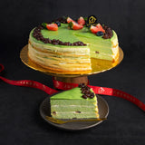 Green Tea Crepe Cake