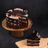 Hazelnut Chocolate Vegan Naked Cake (Klang Valley Delivery Only)
