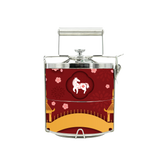 BDARI Tiffin Carrier - Zodiac Garden - Horse (Nationwide Delivery)