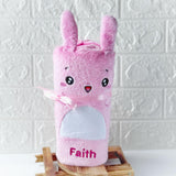 Personalised Bunny & Towel Gift Set