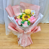Fairy Bloom Crochet Flower Bouquet
