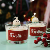 Frostie Christmas Candle