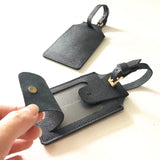 [Corporate Gift] Personalised Genuine Leather Luggage Tag  - Christmas 2025