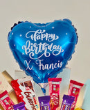 9inch Heart Shape Foil Balloon (Customized Wording)