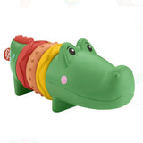 Fisher-Price Clicker Alligator Rattle Sensory Baby Toy