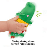 Fisher-Price Clicker Alligator Rattle Sensory Baby Toy