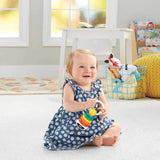 Fisher-Price Rock-A-Stack Clacker Baby Toy