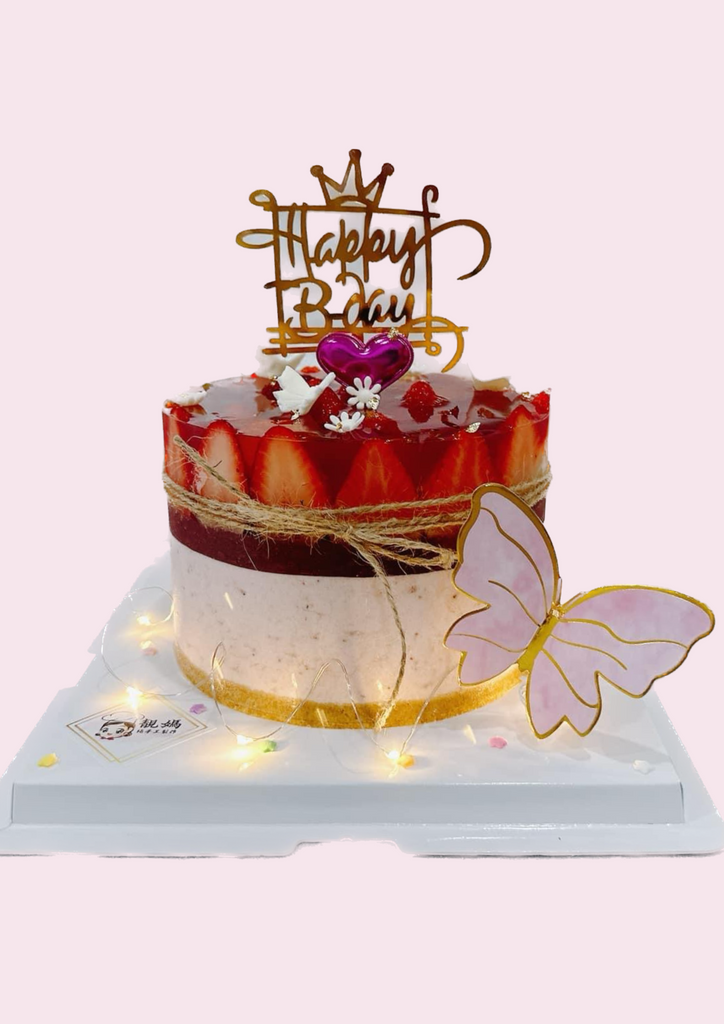 Strawberry Mousse Cake (Johor Bahru Delivery Only) Giftr Malaysia's