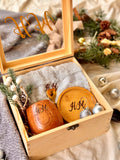 Essentially Yours | Customizable Gift Boxes, Towel, Wooden Cup, Teaspoon And Wooden Coaster (Klang Valley Delivery)