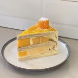 Mango Pudding Mille Crepe Cake