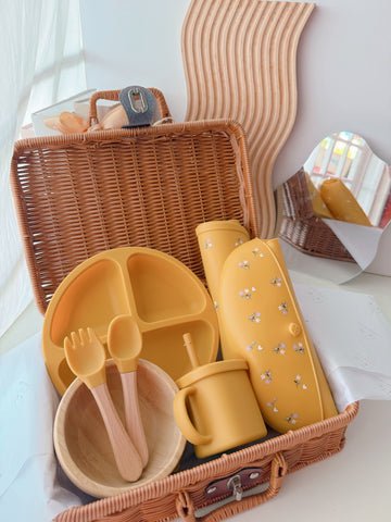 TinyFeast™ | Baby Silicon Cutlery Set (Penang Delivery Only)