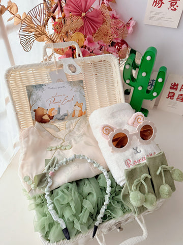 Fern & Fluff | Baby Girl Gift Set (Penang Delivery Only)