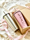 Stay Hydrated | Customizable Stainless Steel 304 Thermal Flask Gift Set (Nationwide Delivery)