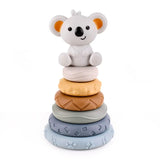 Educational Silicone Koala Stacking Toy