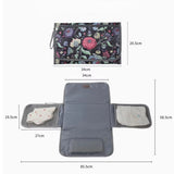 Multifunctional Portable Foldable Waterproof Baby Changing Pad (Dinosaur)