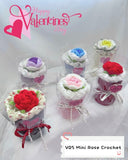 Mini Rose Crochet Bouquet - Mother's Day Flowers & Gifts 2026