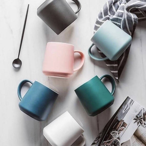 Personalised Mug with Wooden Lid & Spoon with Coffee and Chocolate