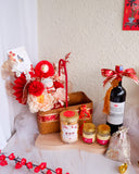 花映鸿福Fortune Blossom Rattan Basket (Klang Valley Delivery)
