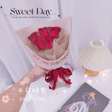 🌹Fresh Flower🌹Natural Style 5 Stalks Fresh Red Rose Small Bouquet