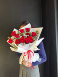 Velvet Bouquet (Fresh Flower) (Klang Valley Delivery) - Valentine's Day Flowers & Gifts 2026