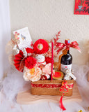花映鸿福Fortune Blossom Rattan Basket (Klang Valley Delivery)