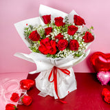 Velvet Bouquet (Fresh Flower) (Klang Valley Delivery) - Valentine's Day Flowers & Gifts 2026