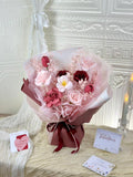 [Valentine's Day 2026] 9 Stalks with Fillers Soap Flower Bouquet (Klang Valley Delivery)