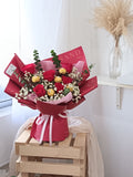 Valentine's Roses and Chocolate Bouquet (Negeri Sembilan Delivery Only)