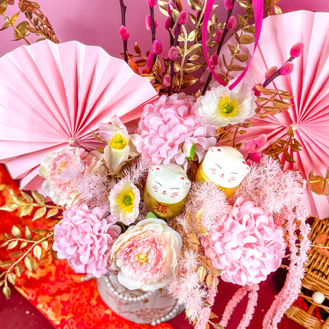 Píng ān (Peace) Flower Box (Klang Valley Delivery) - CNY Hampers & Gifts 2026