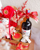 花映鸿福Fortune Blossom Rattan Basket (Klang Valley Delivery)