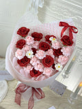 [Valentine's Day 2026]12 stalks Soap Flower Bouquet (Klang Valley Delivery)