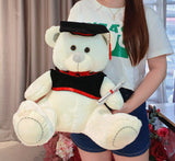 Graduation 40cm White Bear