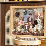 Sweetheart Preserved Flower Frame (Klang Valley Delivery)