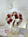 [Valentine's Day 2026]15 stalks Soap Flower Bouquet (Klang Valley Delivery)