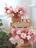 Everlasting Floral Sweet Basket Gift Box (Negeri Sembilan Delivery only) - Valentine's Day Flowers & Gifts 2026
