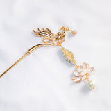 Pheonix Lotus Ethereal Grace Hair Sticks Hair Pin Bookmark (Nationwide Delivery) - CNY Hampers & Gifts 2025