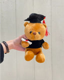 Brown Graduation Bear