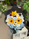 Graduation Winnie Soap Flower Bouquet (Klang Valley Delivery)