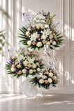 Premium Condolence Flower Stand Set (Klang Valley Delivery)