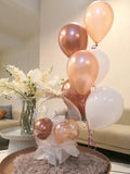 Bubble Box with Helium 6's Balloon Bundle (Kuching Delivery)