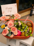Fresh Fruit & Flower Basket (Klang Valley Delivery)