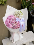 Blush Elegance Hydrangea & Peony Bouquet (Klang Valley Delivery)