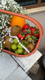 Fresh Fruit & Baby’s Breath Gift Basket (Klang Valley Delivery)