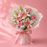 NEW Pink Large Size Amanda Bouquet (Fresh Flower)