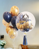 PUBG Customized Bubble Balloon with Latex Balloon Bundle (Kuching Delivery Only)